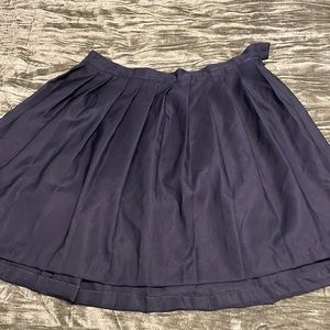 Pleated uniform skirt